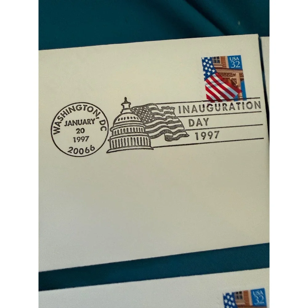 1997 USPS 53rd Presidential Inauguration Bill Clinton Al Gore Envelope Set